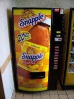 Snapple Vending Machine